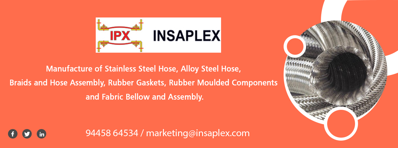 Stainless Steel Bellow Hose in Thiruvanmiyur,Chennai - Flexible Hoses ...